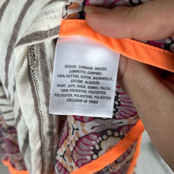 Anthro Postmark Striped Peplum Top - Picture 7 of 8